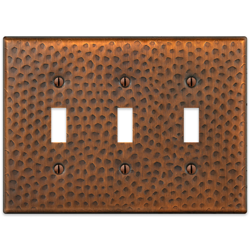Hammered - Aged Copper – Amerelle Wallplates