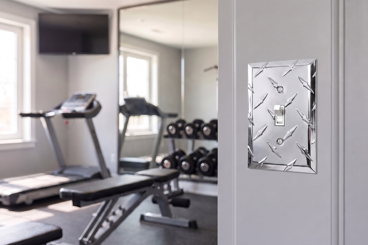 Diamond Plate - Chrome